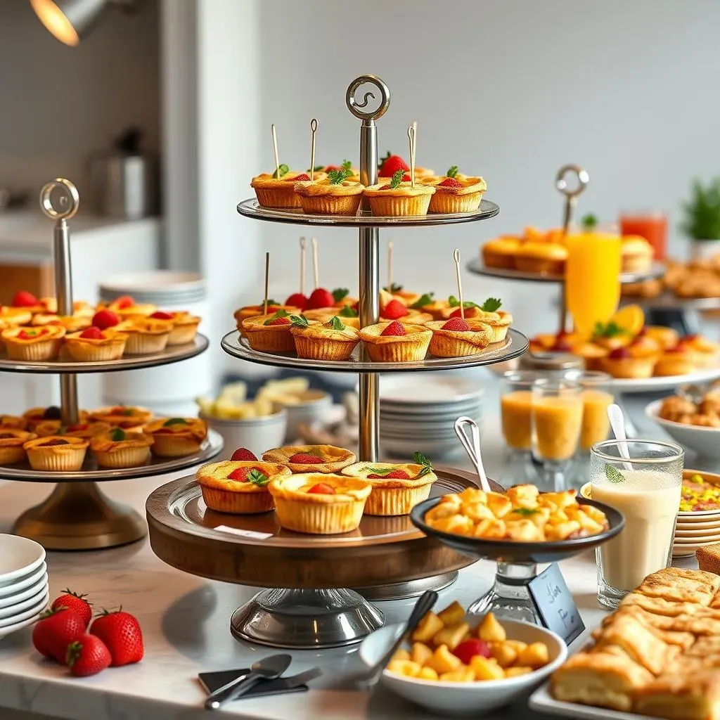 Food and Drink Delights for Your Brunch Buffet Table Ideas