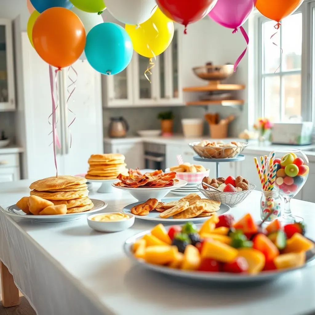 Fun & Easy Birthday Breakfast Buffet Ideas