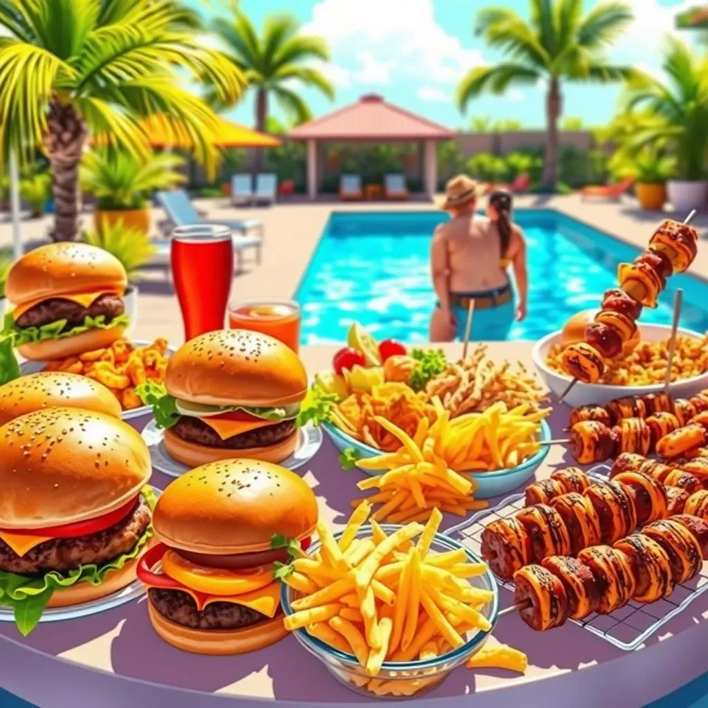 Grill & Chill: Hearty Main Dishes for Your Pool Party Buffet