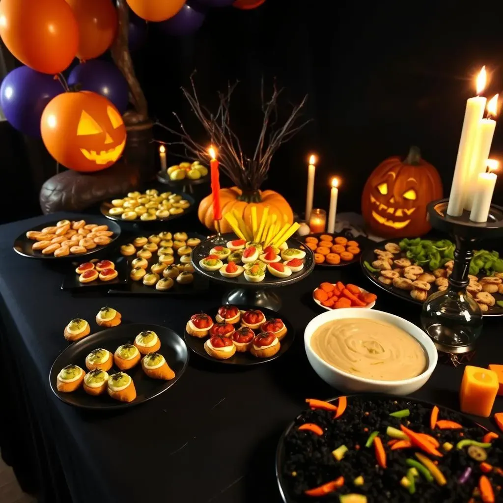 Awesome Halloween Buffet Ideas with Appetizers