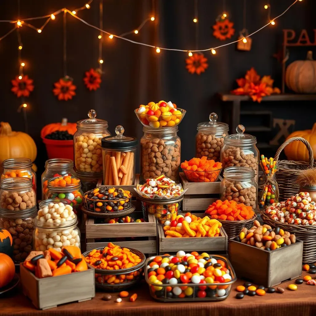 Awesome Halloween Buffet Ideas with Candies