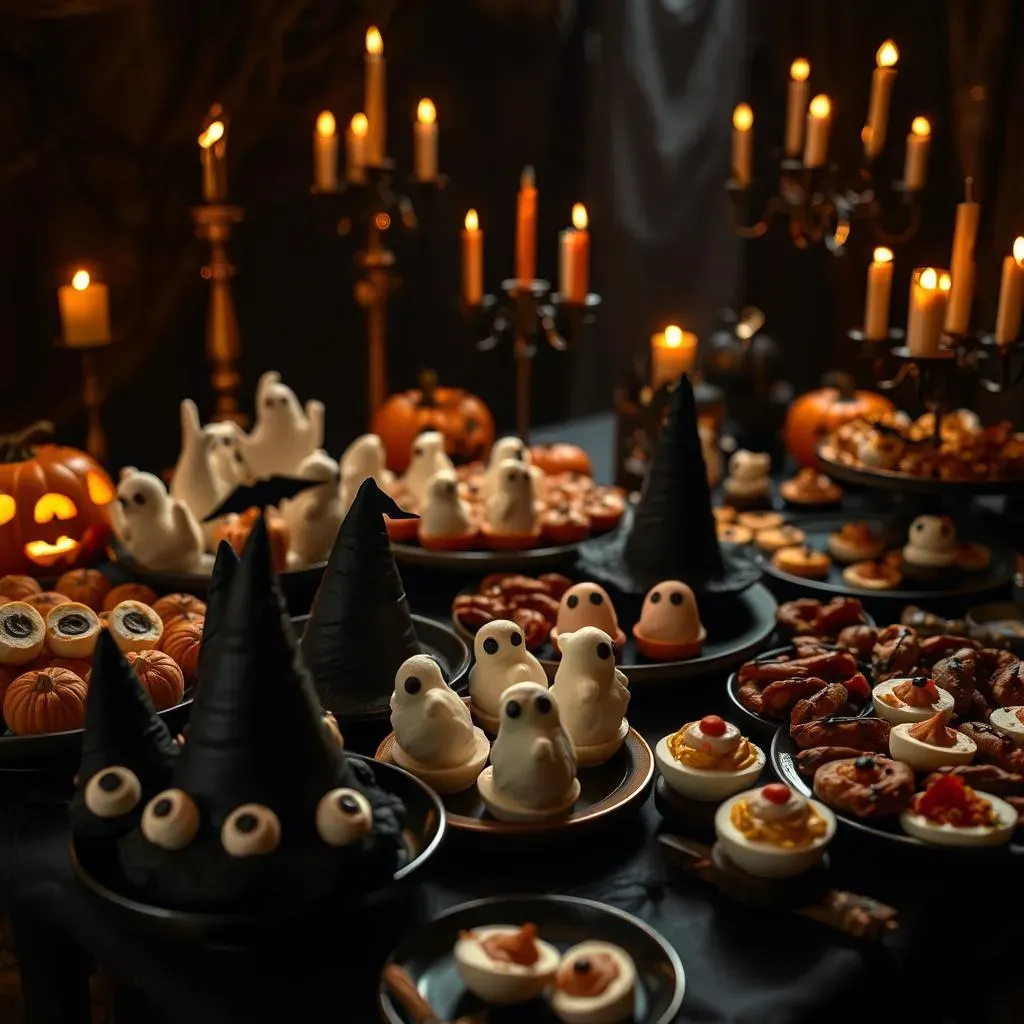 Awesome Halloween Buffet Ideas with Character-Themed Foods