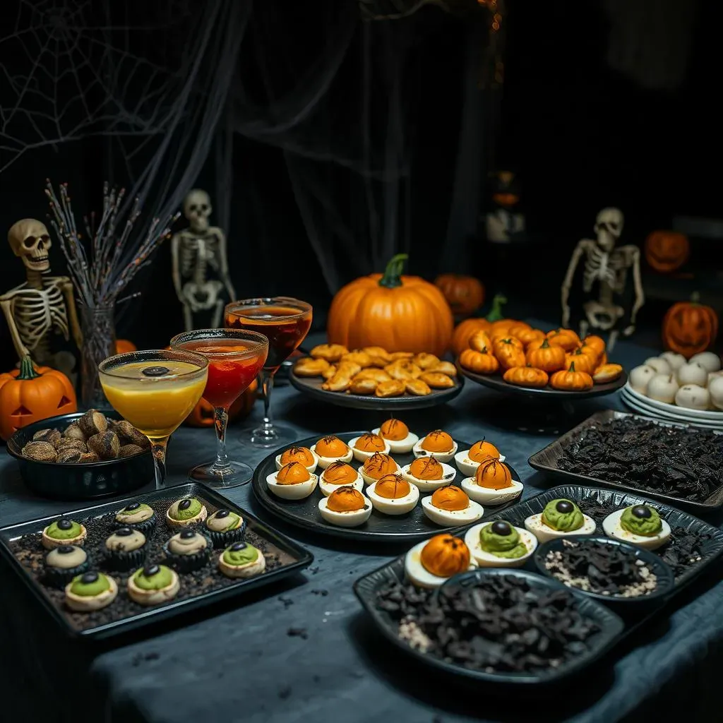 Ultimate Halloween Buffet Ideas with Cocktails