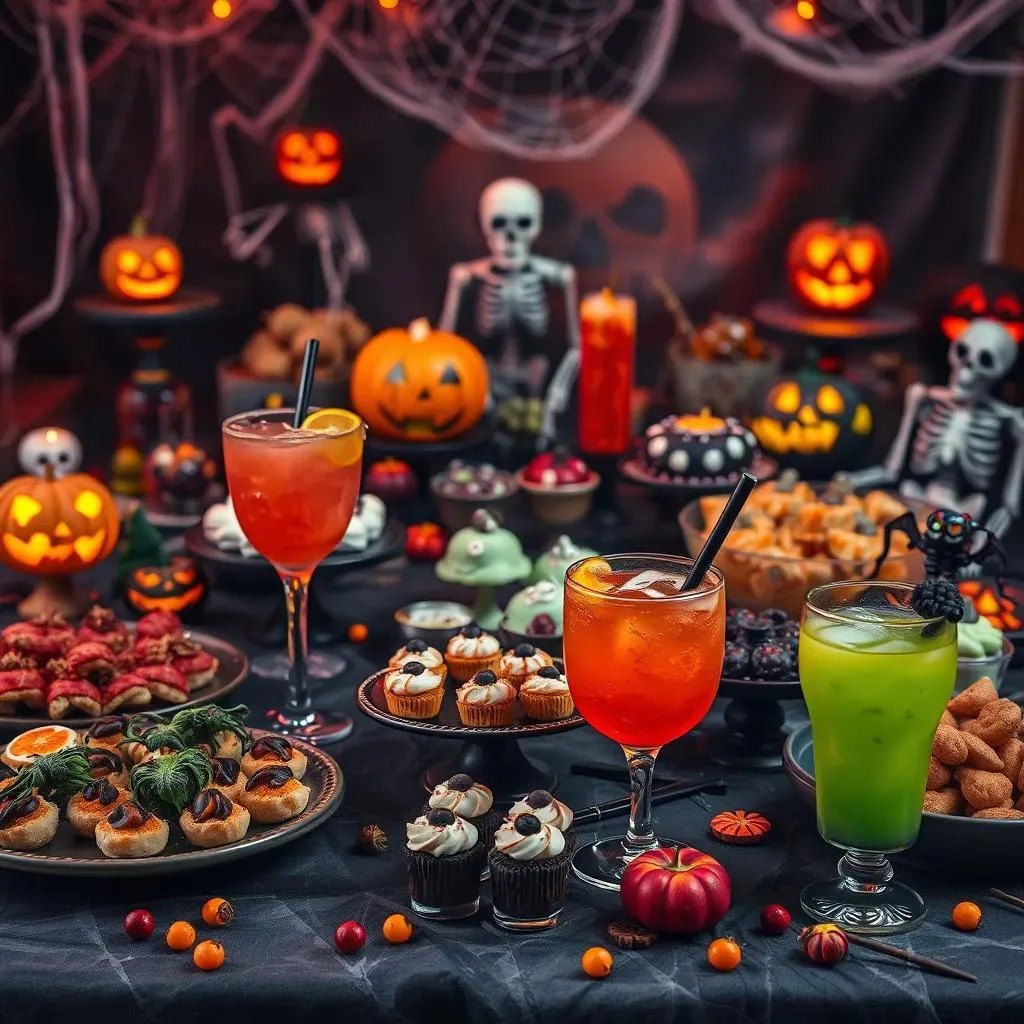 Ultimate Halloween Buffet Ideas with Mocktails