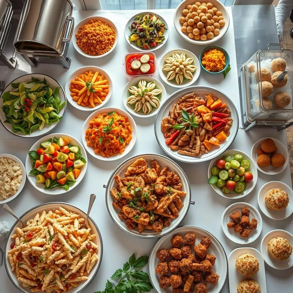 Handling Logistics for Your Wedding Lunch Buffet Ideas
