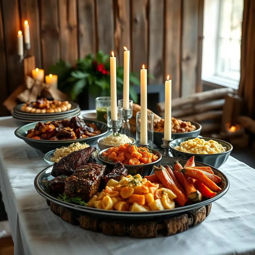 Hearty & Comforting Winter Wedding Buffet Menu Ideas