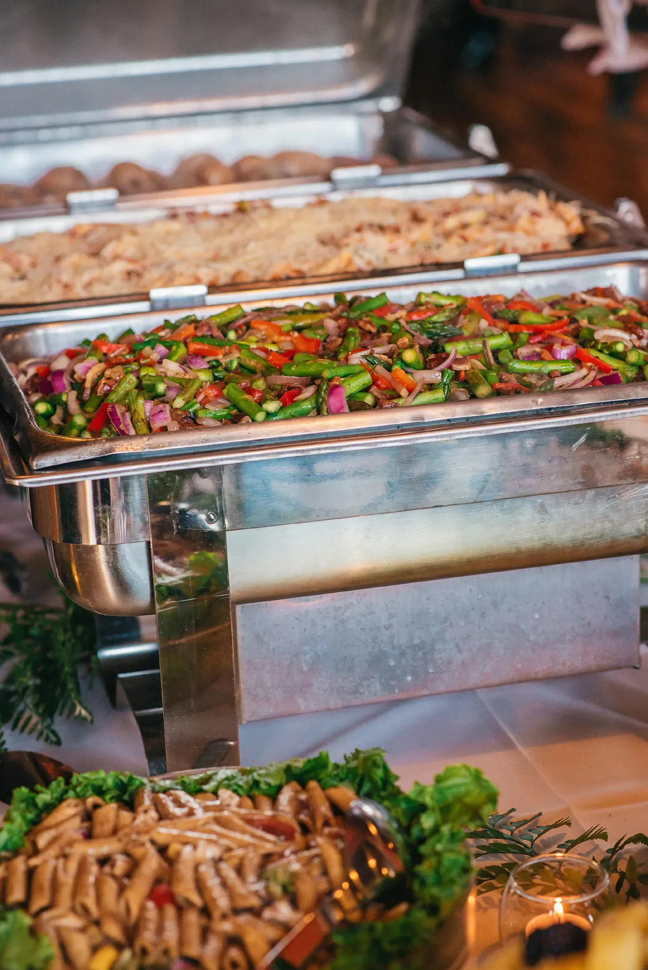 Impressive hot buffet food ideas for wedding feasts