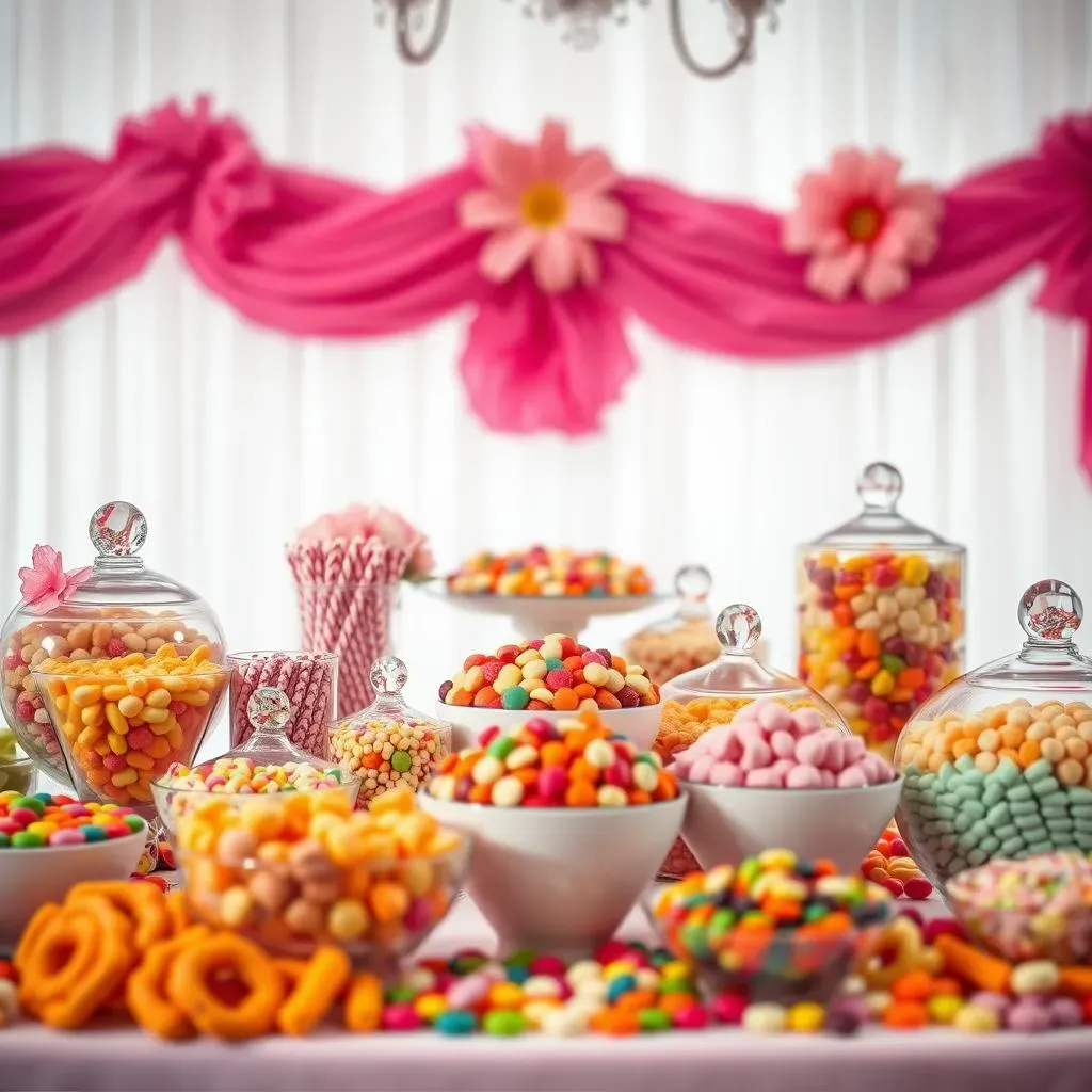 How Much Candy Do You Need for Your Wedding Reception Candy Buffet?