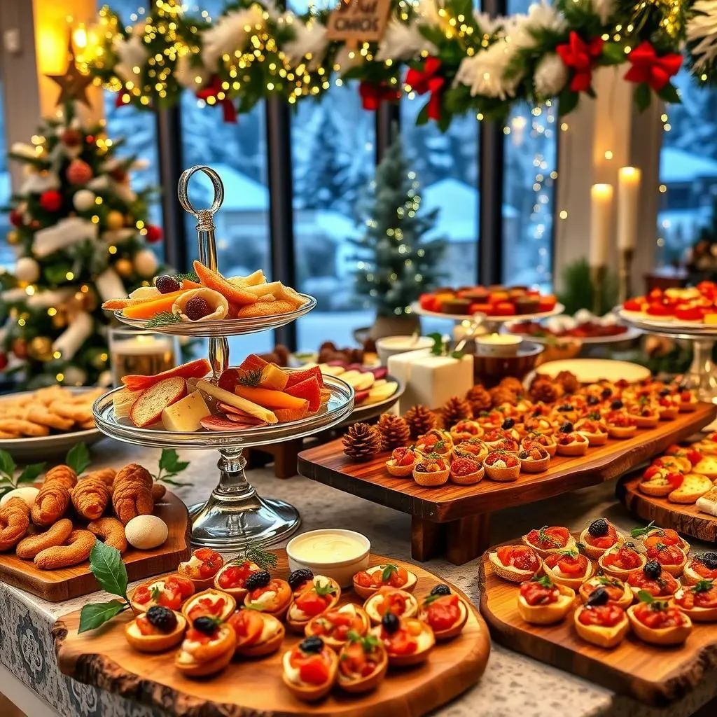 Impressive Christmas Buffet Ideas with Appetizers