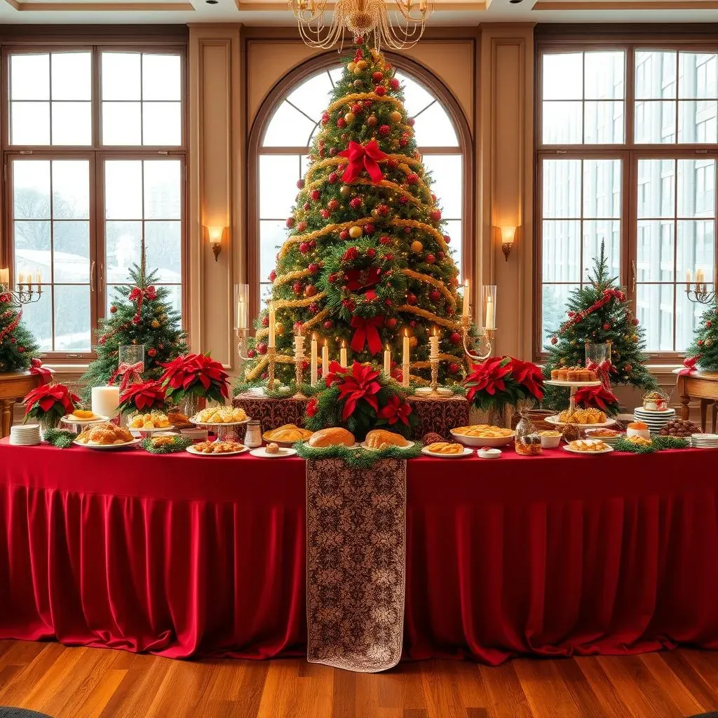 Impressive Christmas Buffet Presentation Ideas for Office Parties