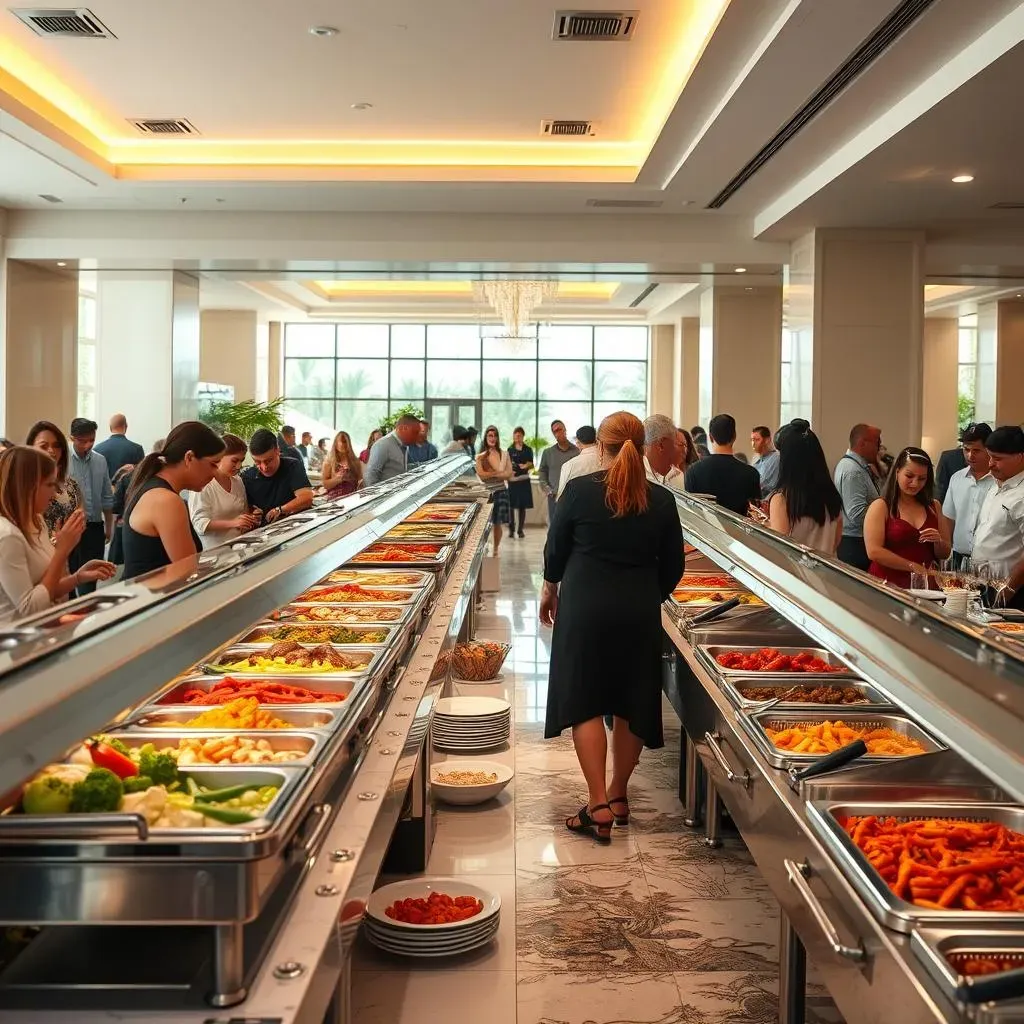 Logistics for a Flawless Corporate Buffet and Live Cooking Setup