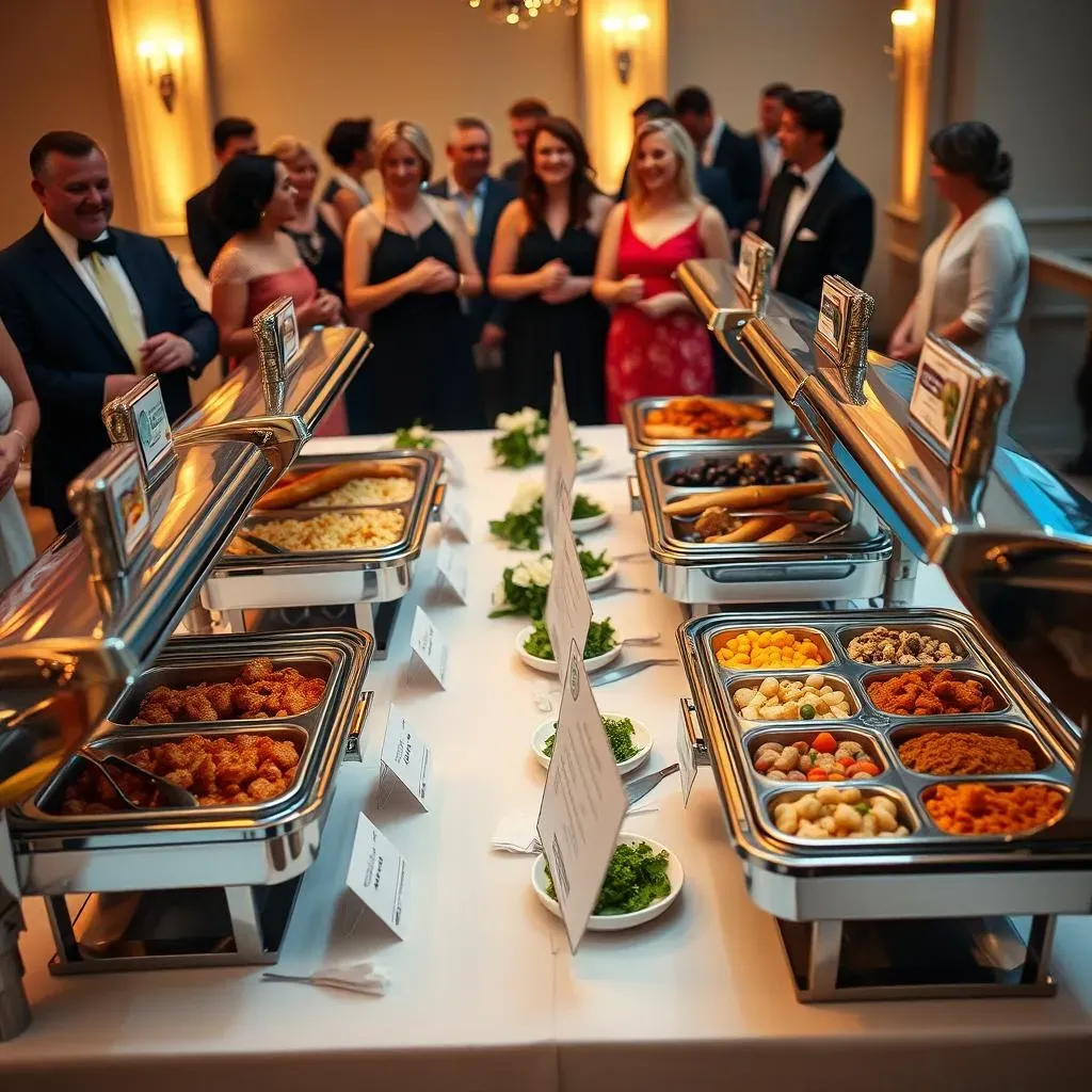 Logistics: Making Your Wedding Reception Buffet Menu Run Smoothly