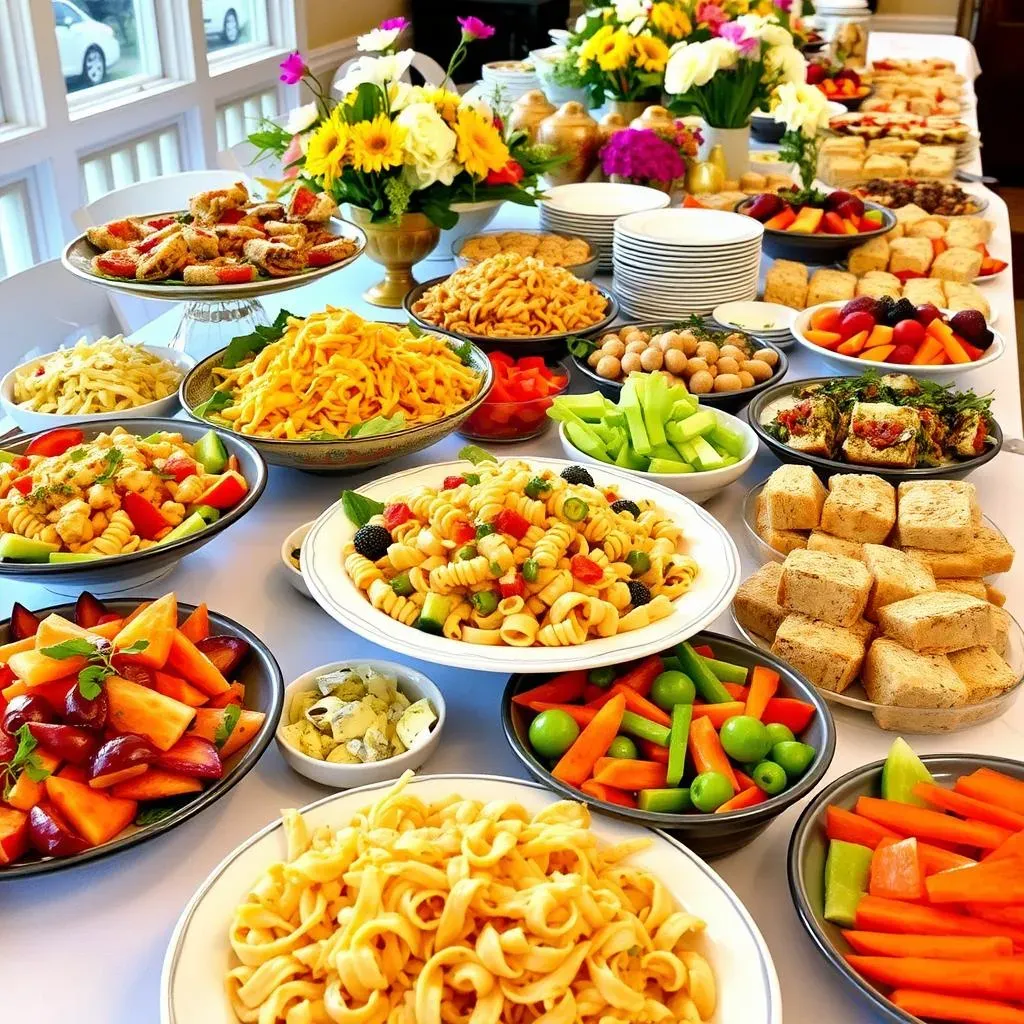 Amazing Lunch Buffet Ideas for 25:  Easy & Tasty Recipes