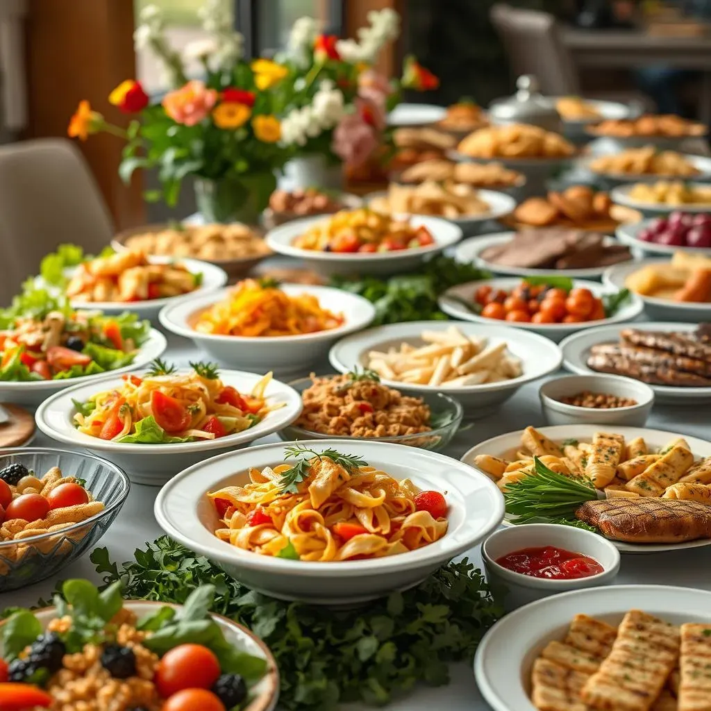 Amazing Lunch Buffet Ideas for Guests: 61 Recipes to Discover