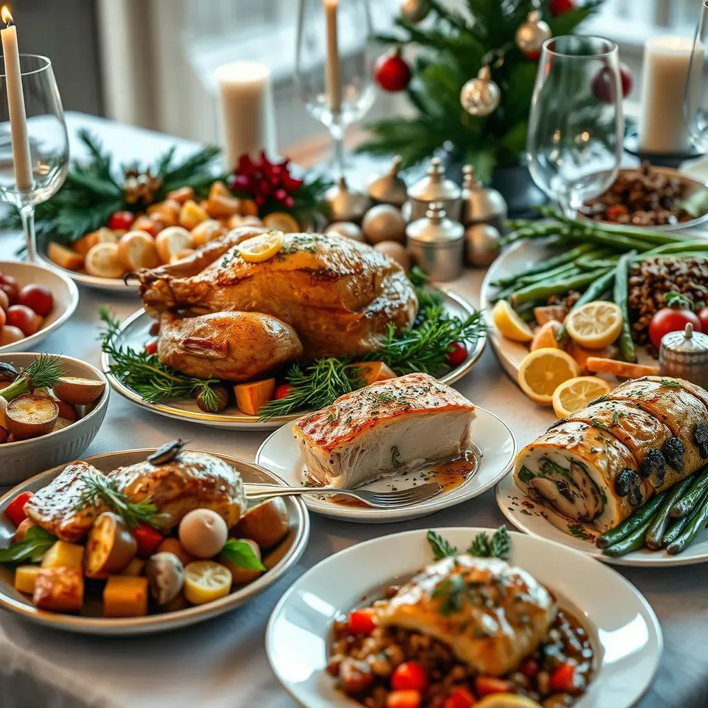Main Course Marvels: Healthy and Hearty Christmas Buffet Ideas
