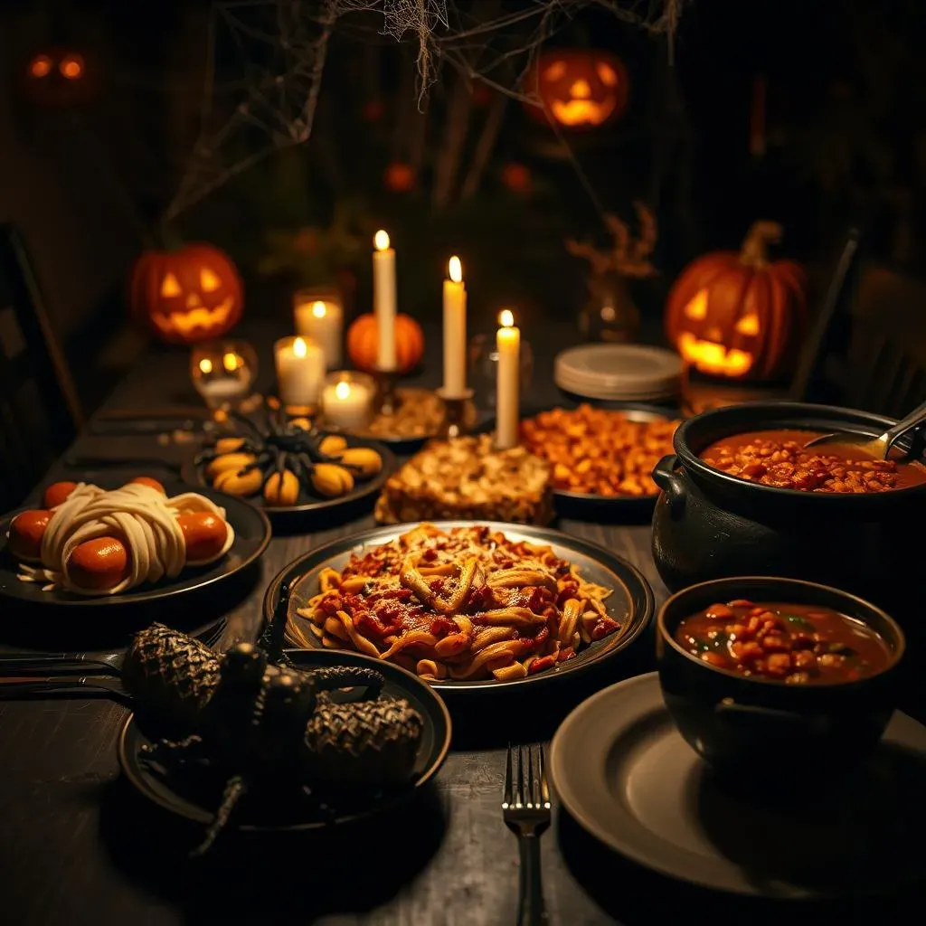 Main Course Mayhem:  Unforgettable Halloween Entrees