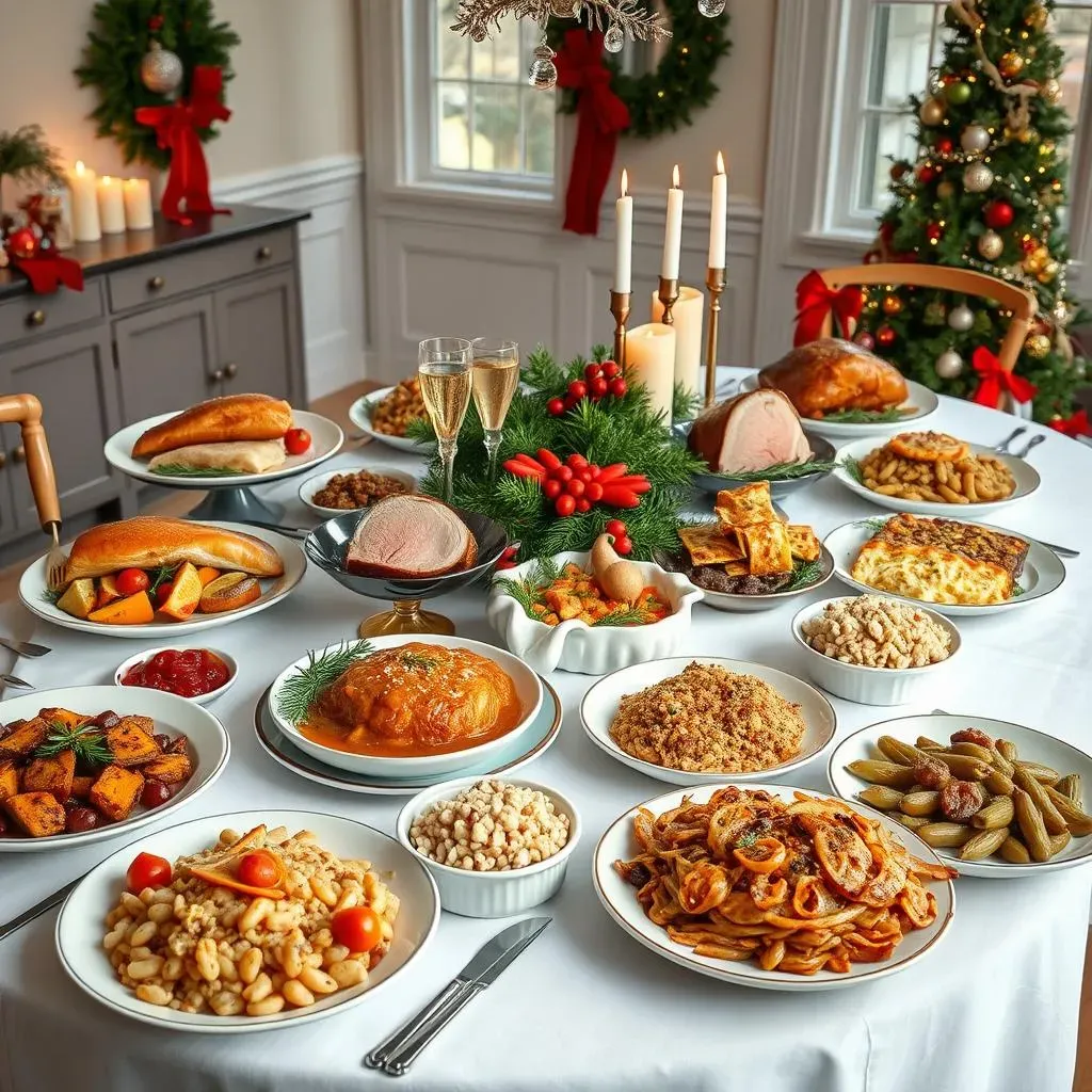 Main Courses and Sides: Christmas Buffet Ideas for Small Groups