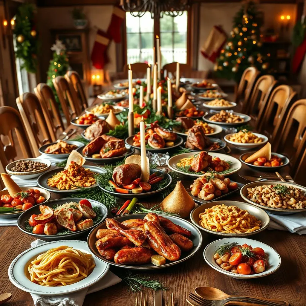 Main Courses & Sides: Crafting Your Italian Christmas Buffet