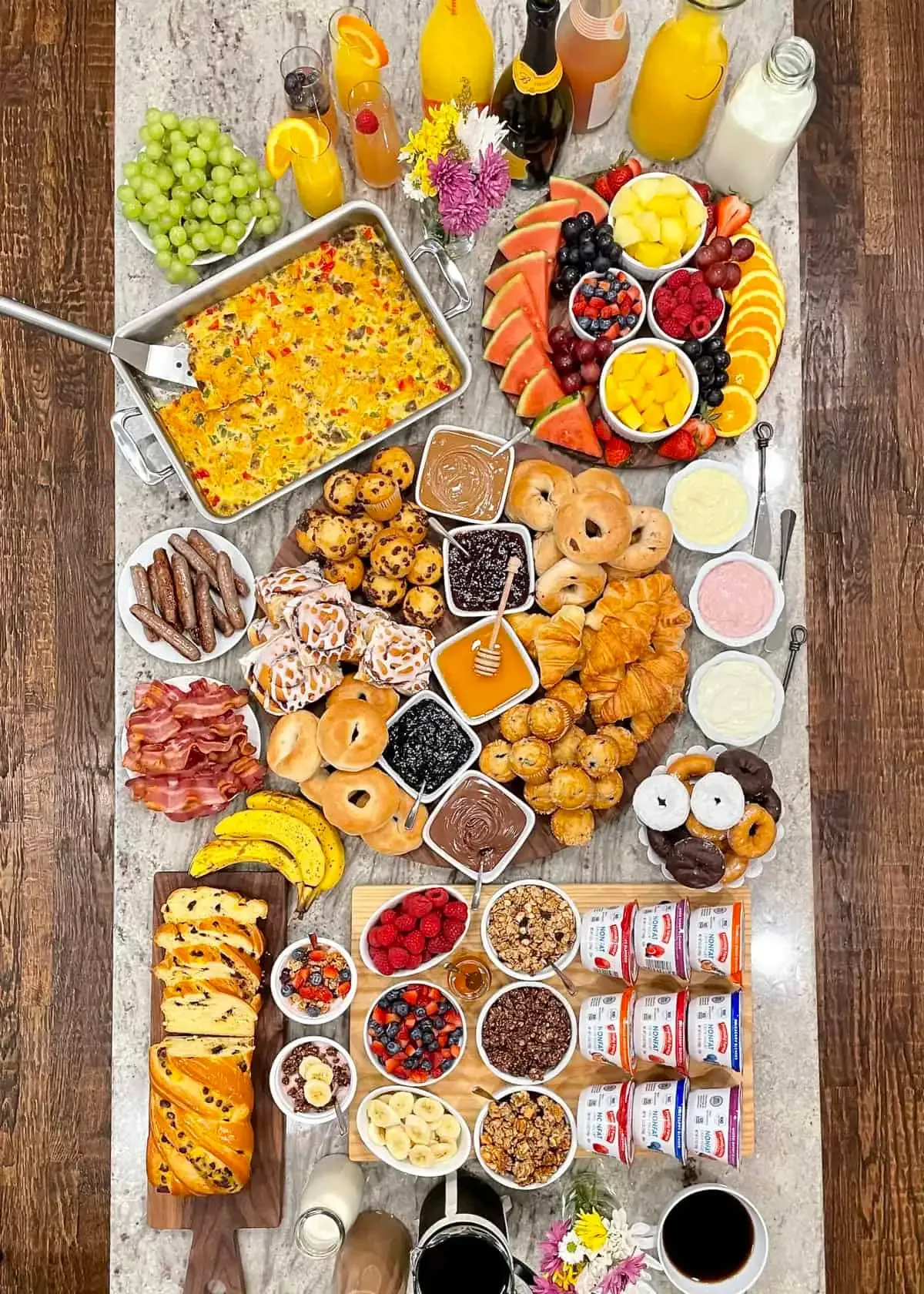 MakeAhead Magic: StressFree Breakfast Buffet Ideas for a Large Crowd