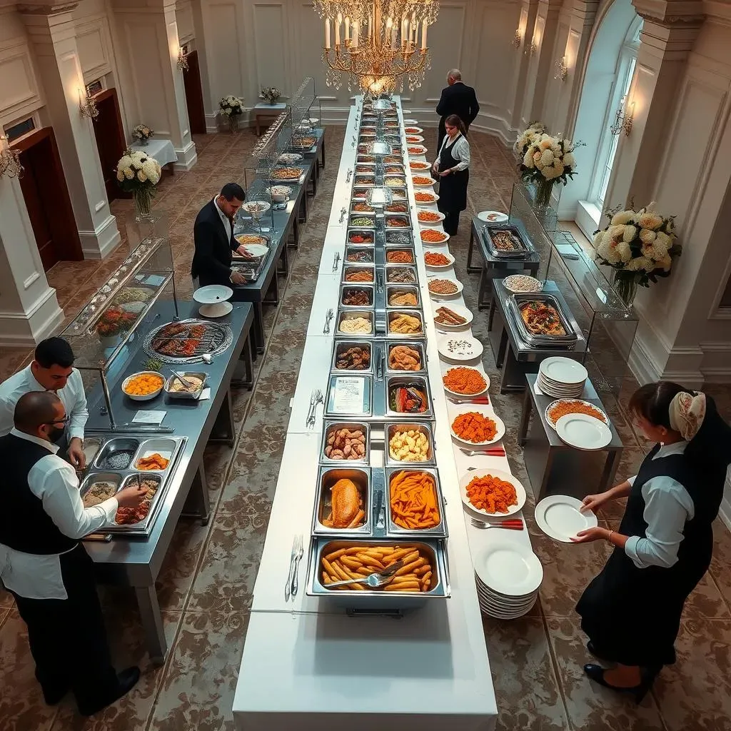Making it Flow: Practical Tips for Your Wedding Buffet Setup