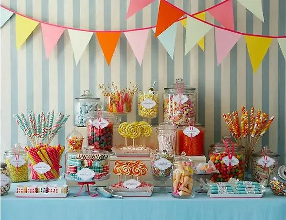 Making Your Candy Buffet Table Ideas Pop with Themes and Color