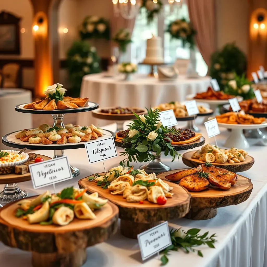 Making Your Wedding Buffet Look as Good as It Tastes