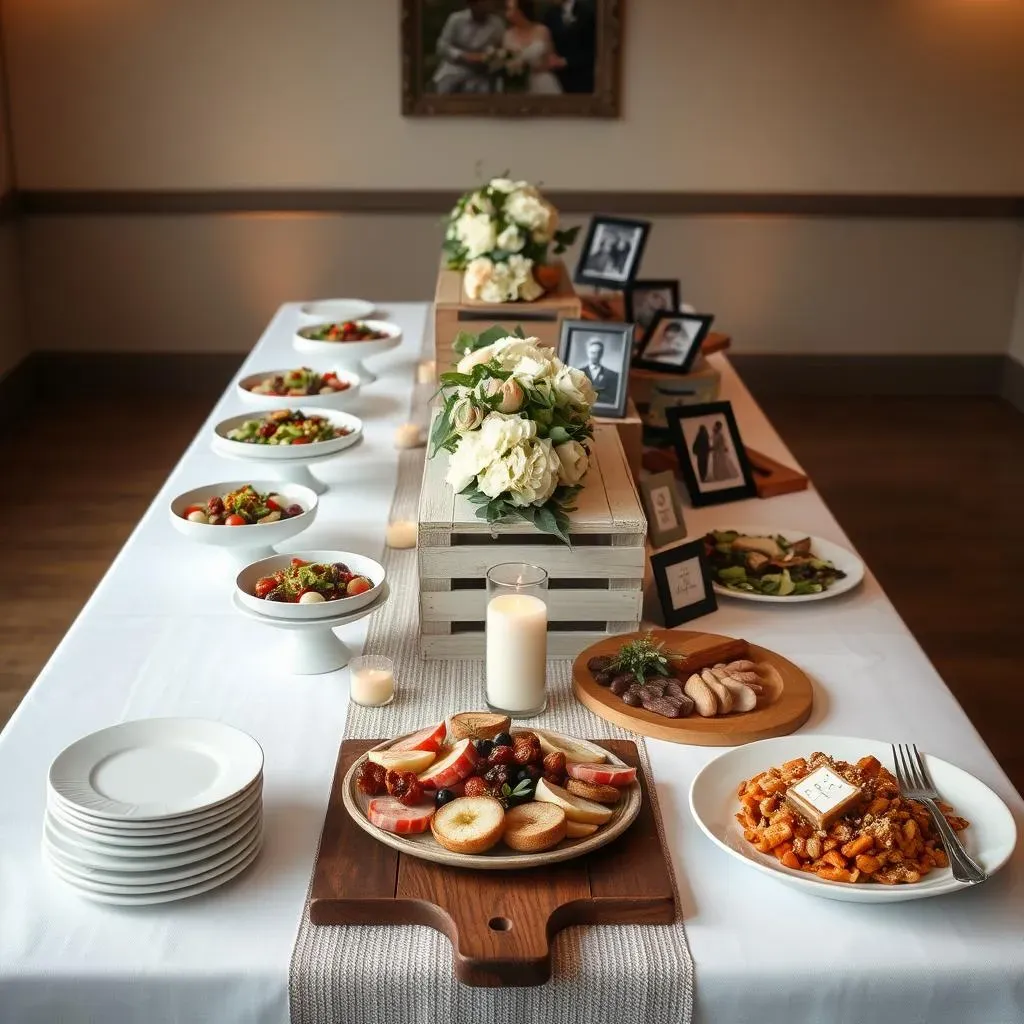 Making Your Wedding Buffet Table Pop