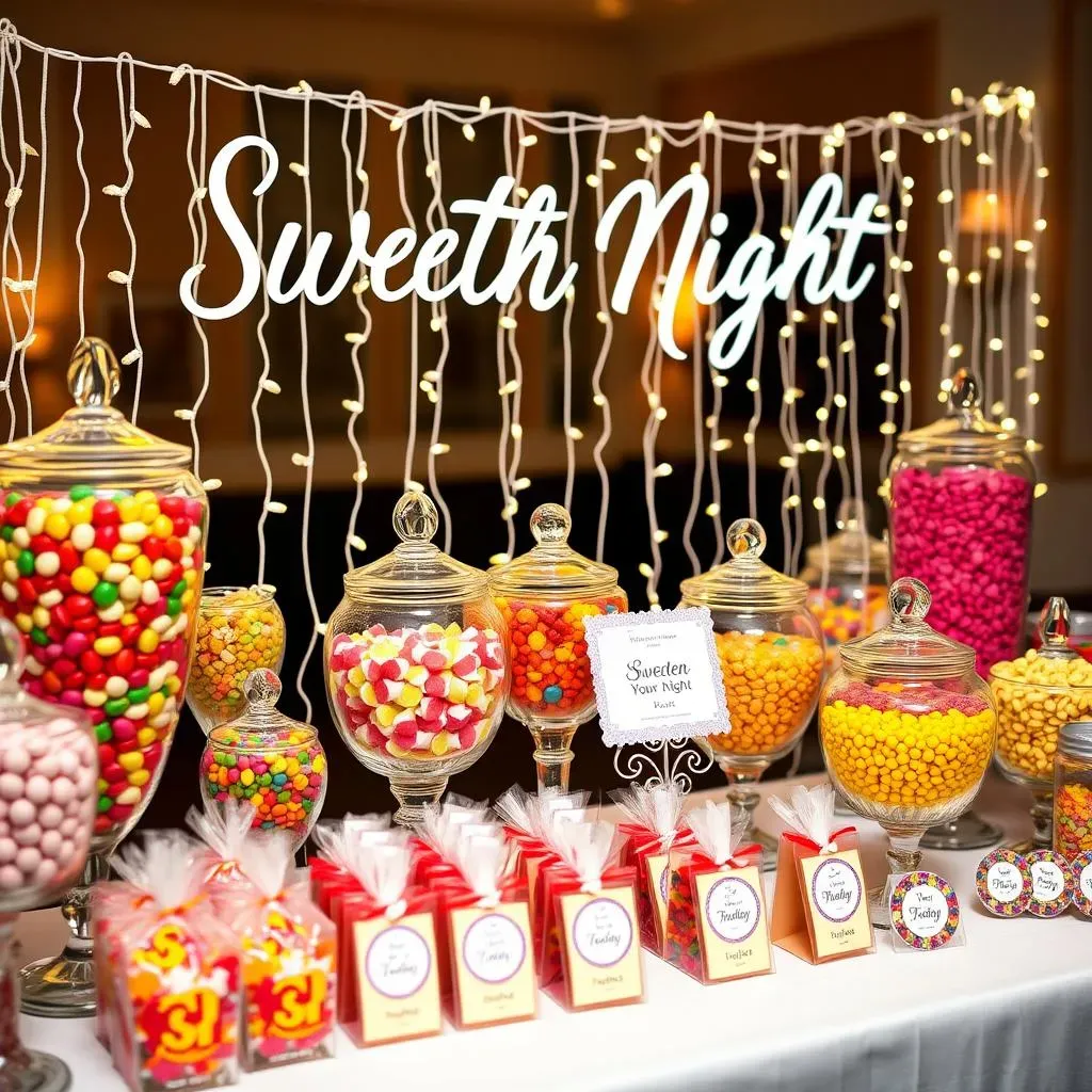 Making Your Wedding Candy Buffet Table Unforgettable