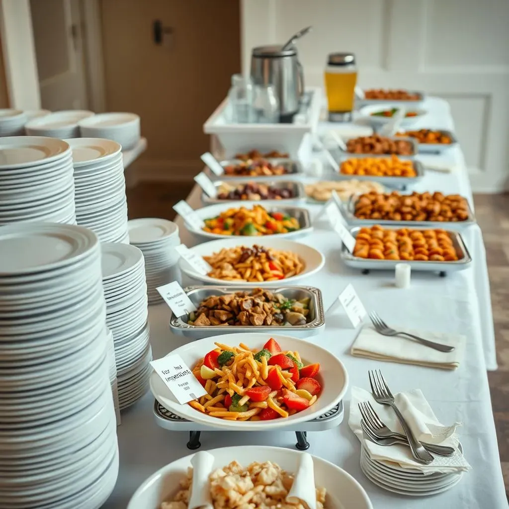 Mastering the Wedding Buffet Set Up for Smooth Sailing