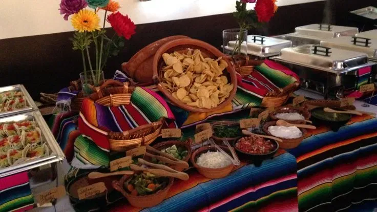 Simple & Delicious Mexican Buffet Ideas for Wedding
