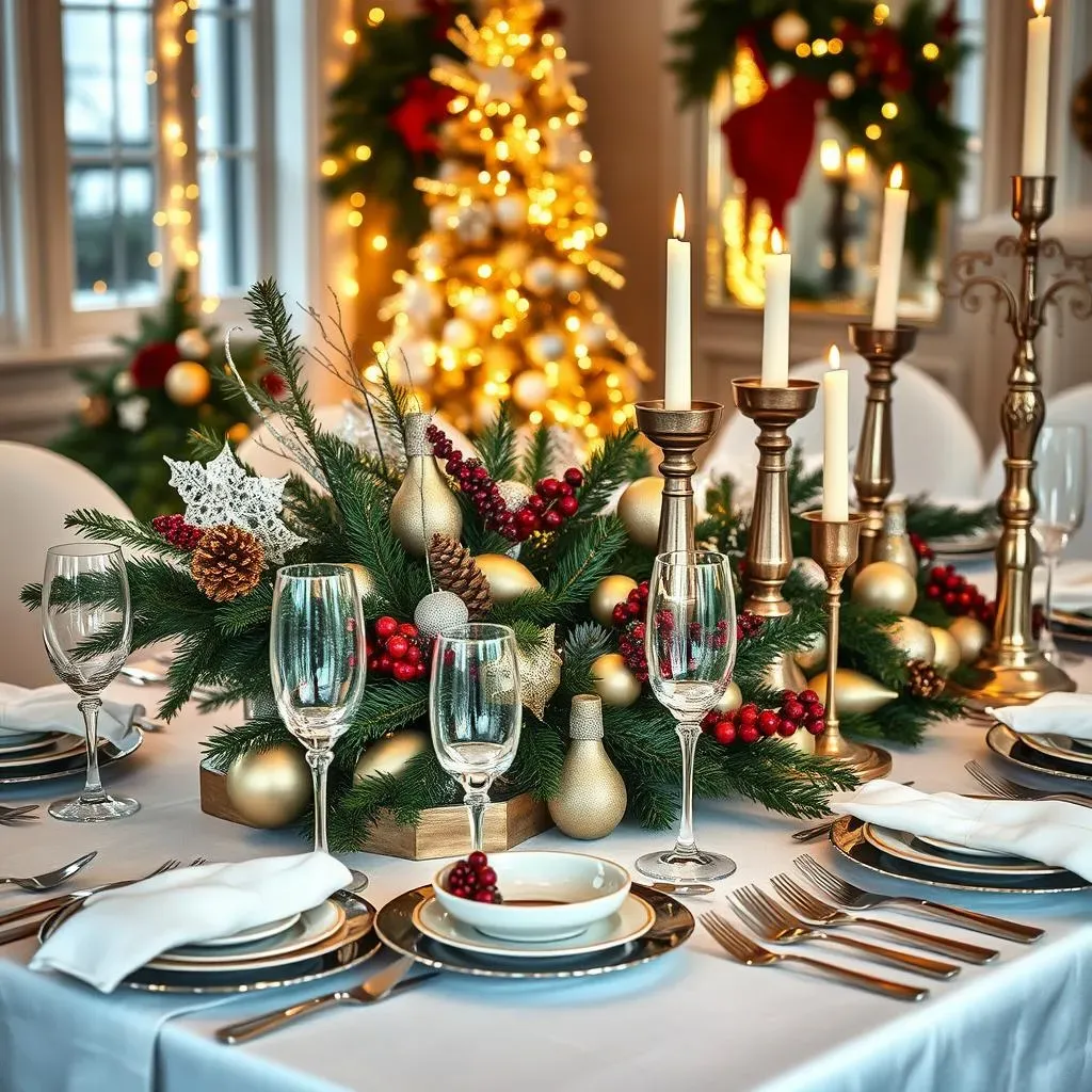 Modern Christmas Buffet Decorations: Festive Decor Ideas for a Chic Gathering