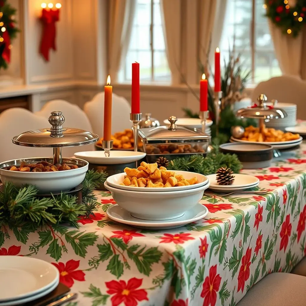 Modern Christmas Buffet Presentation: Styling Tips for a Stunning Table