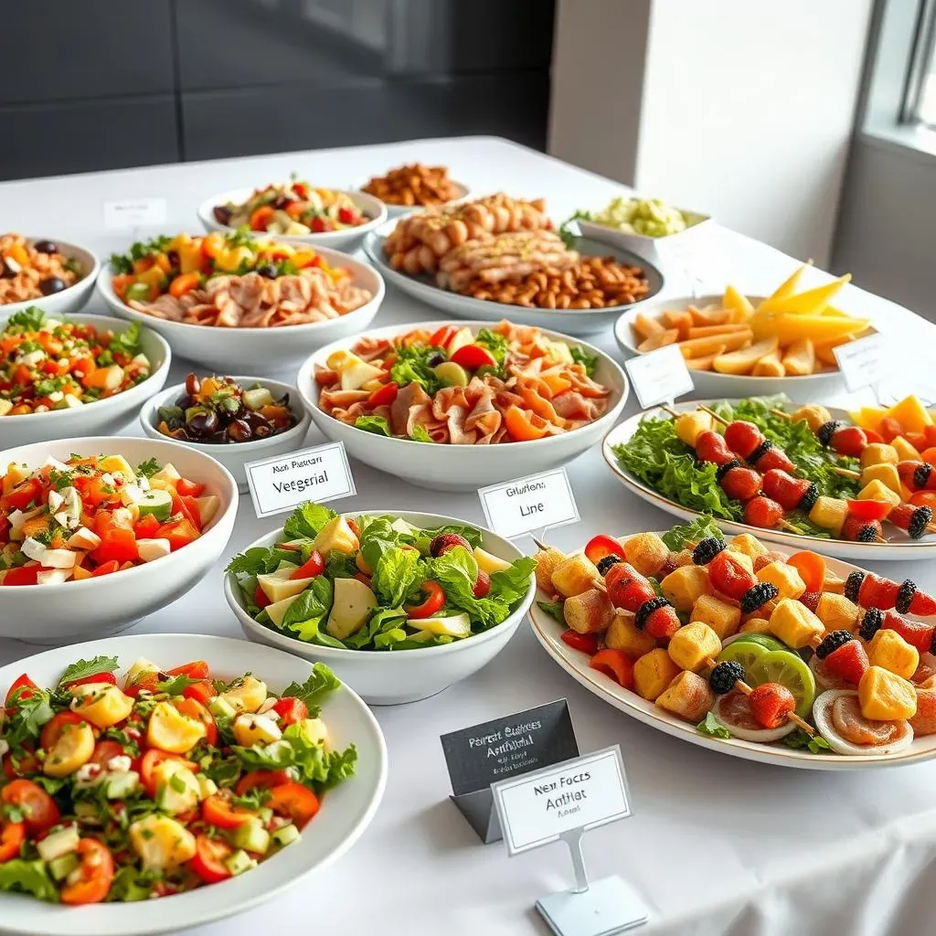 Planning a Corporate Buffet: Focus on Cold Dishes