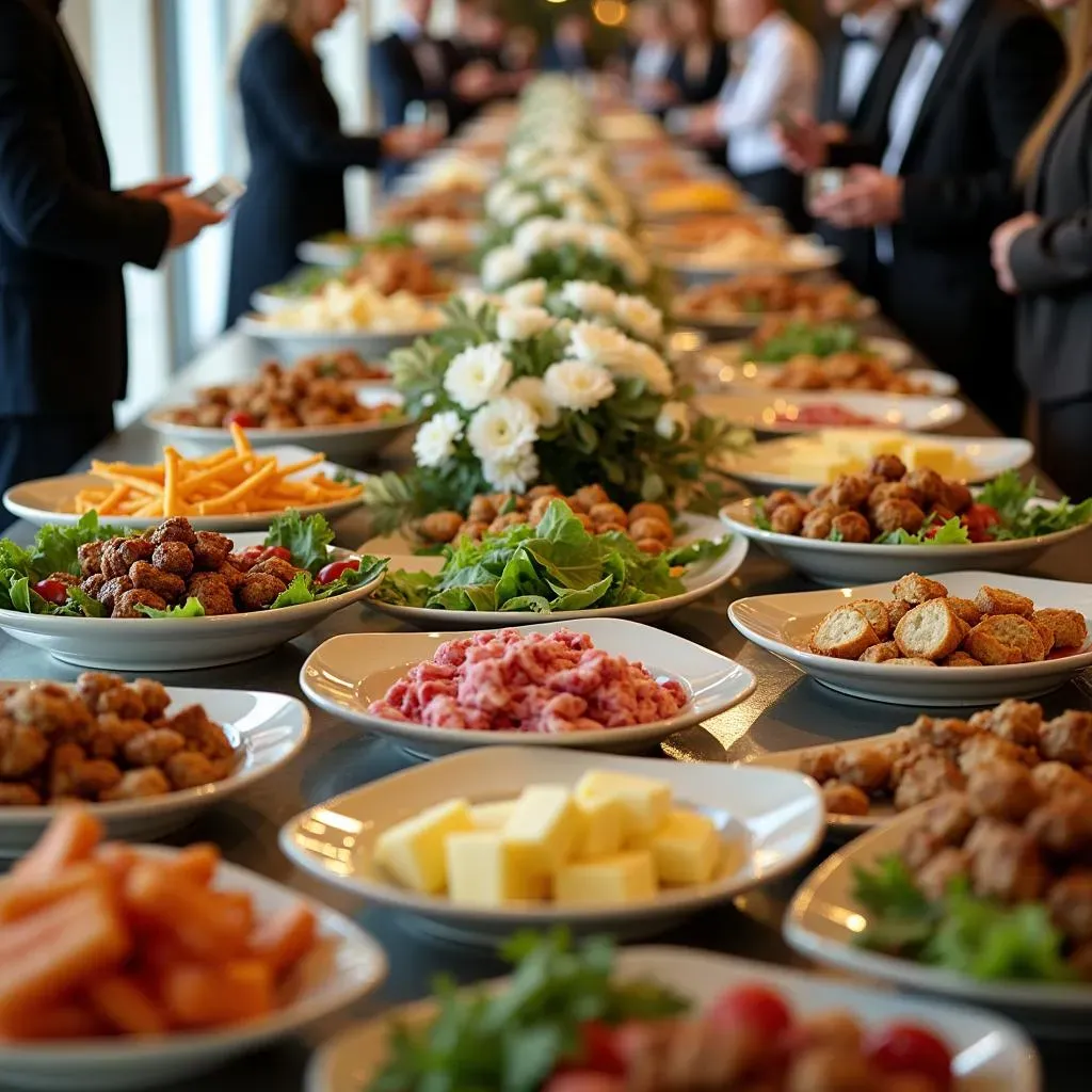 Planning Your Affordable Wedding Buffet Layout and Flow