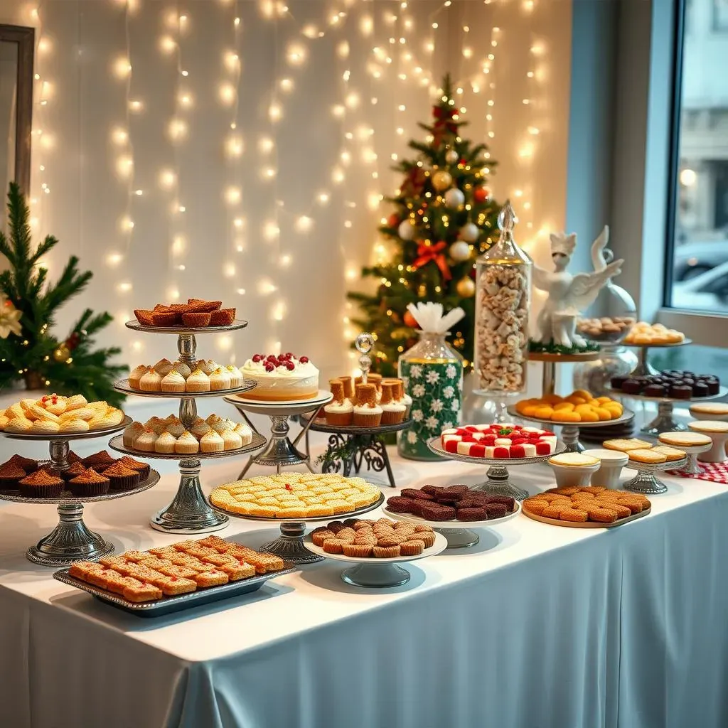 Planning Your Christmas Buffet with a Sweets Station