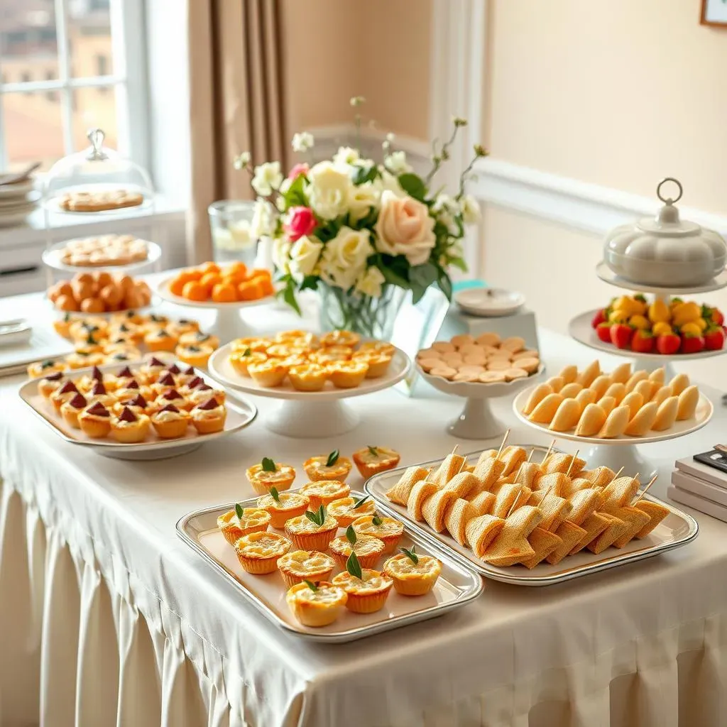 Planning Your Dream Baby Shower Buffet:  Food & Dessert