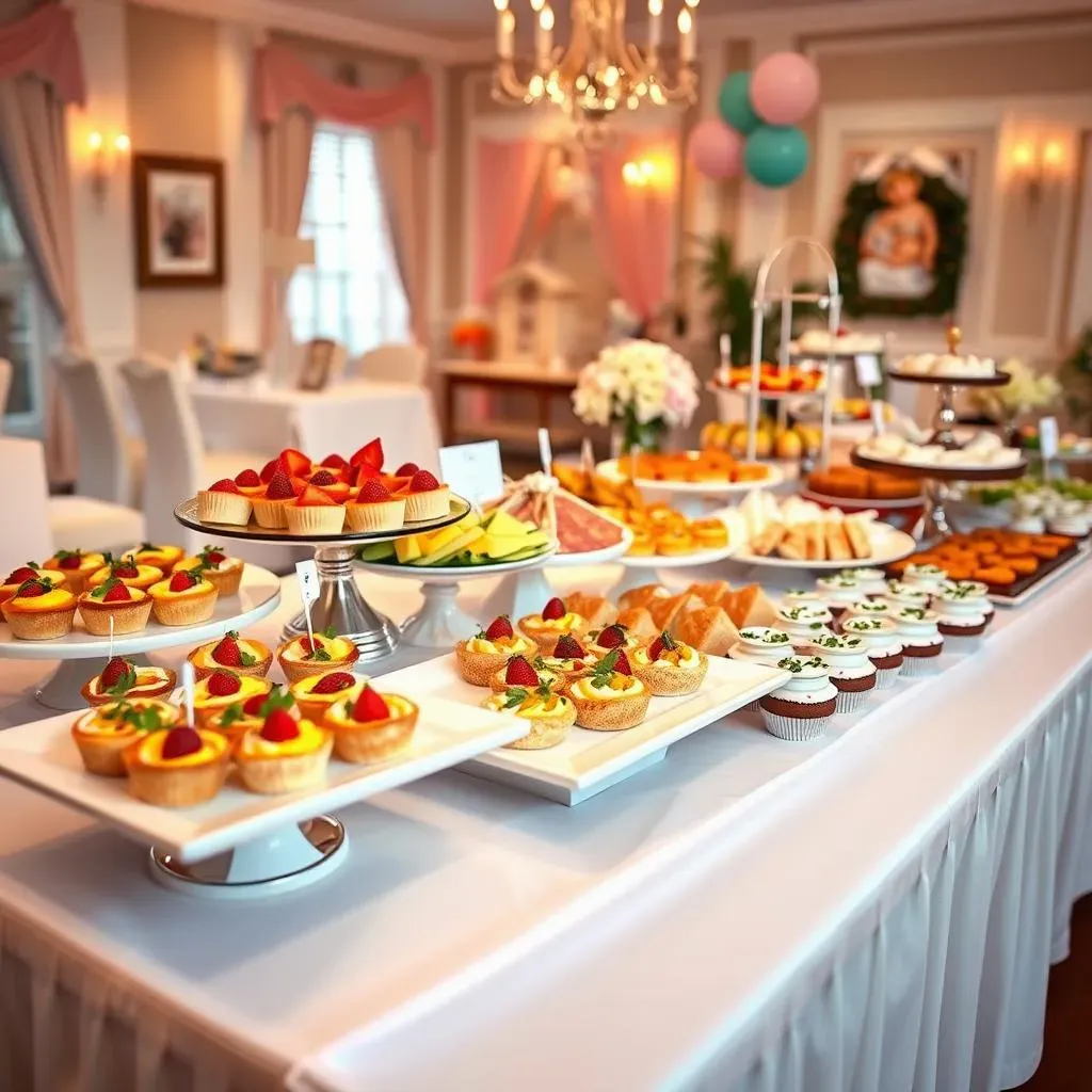 Planning Your Dream Baby Shower Buffet: Indoor Edition