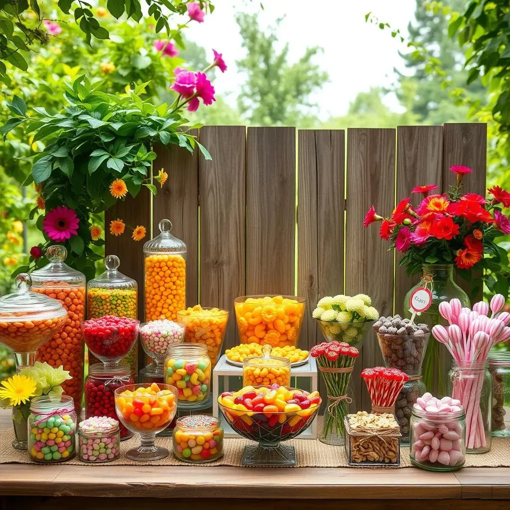 Planning Your Dream Outdoor Candy Buffet