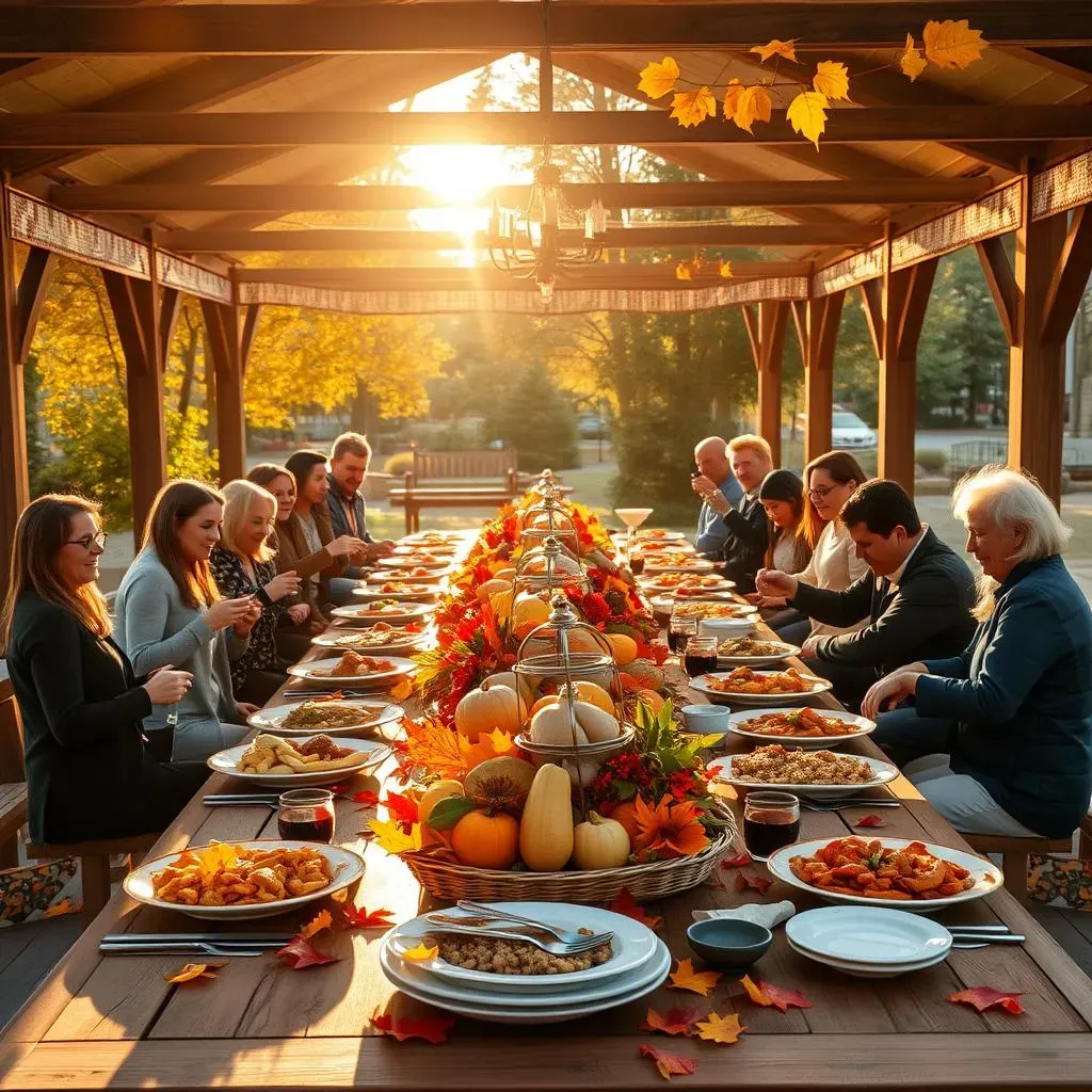 Planning Your Outdoor Thanksgiving Buffet: Location, Layout, and Logistics