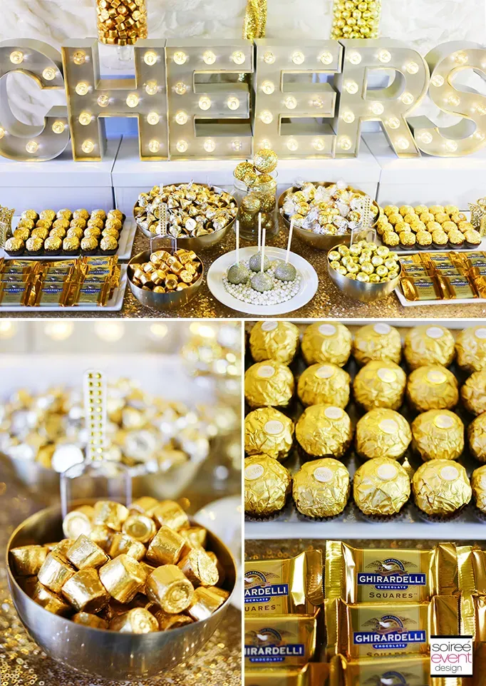 Planning Your Perfect Gold Candy Buffet: Supplies & Budget