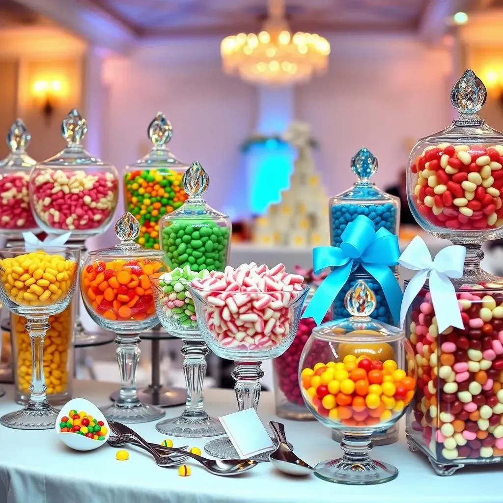 Planning Your Wedding Candy Buffet Ideas: Budget and Logistics