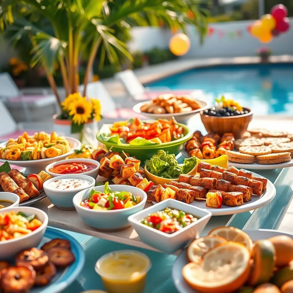 Ultimate Pool Party Buffet Ideas with Appetizers for Fun