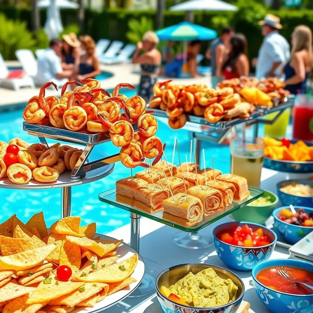 Amazing Pool Party Buffet Ideas with Finger Foods for Everyone