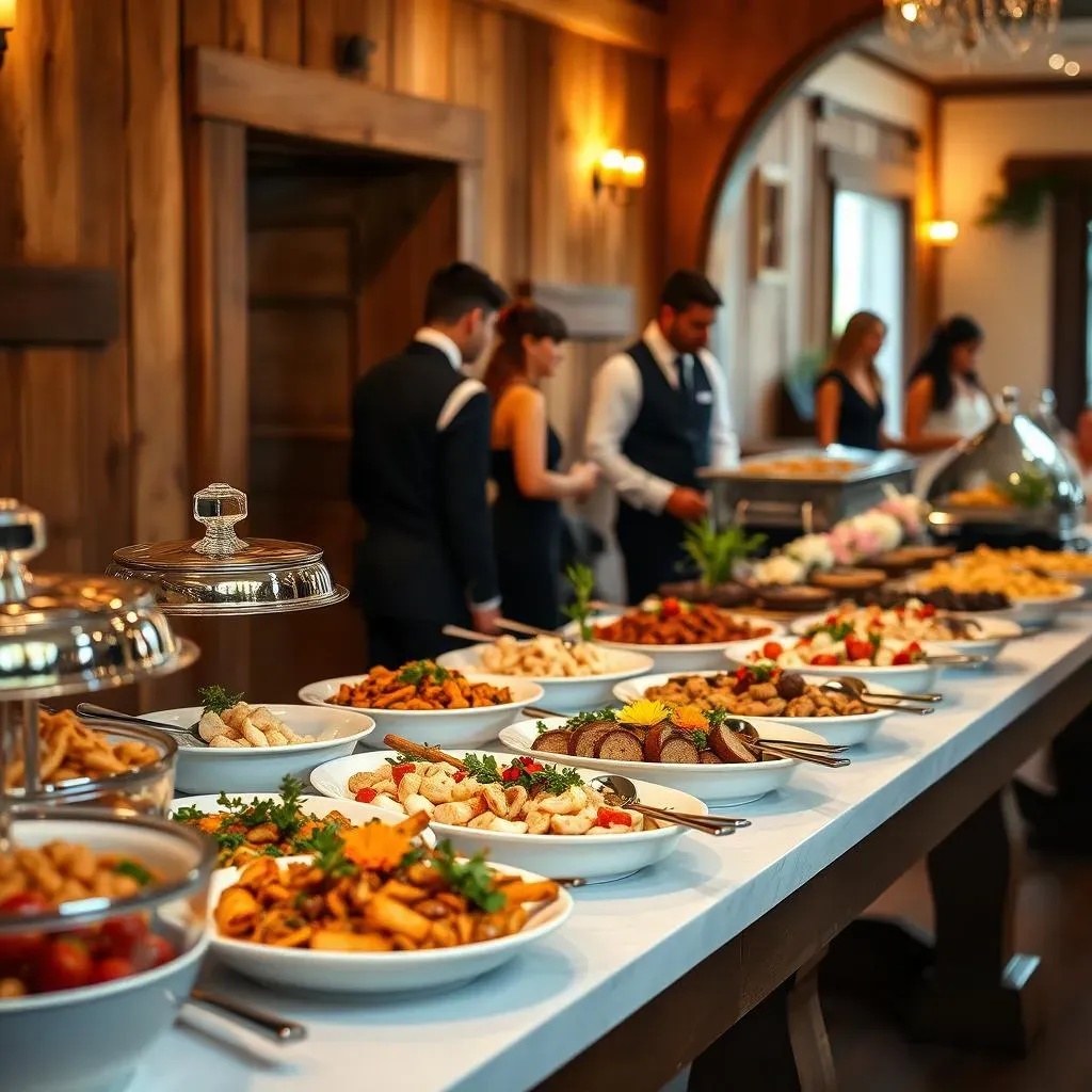 Presentation and Logistics: Elevating Your Wedding Menu Ideas Buffet Style