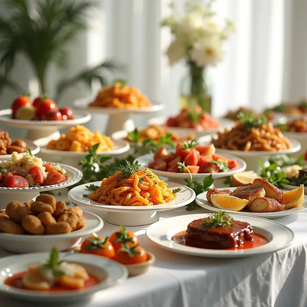 Presentation Hacks for a Stunning Budget Wedding Buffet