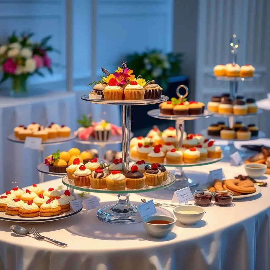 Presentation is Key: Plating and Display for Corporate Buffet Desserts