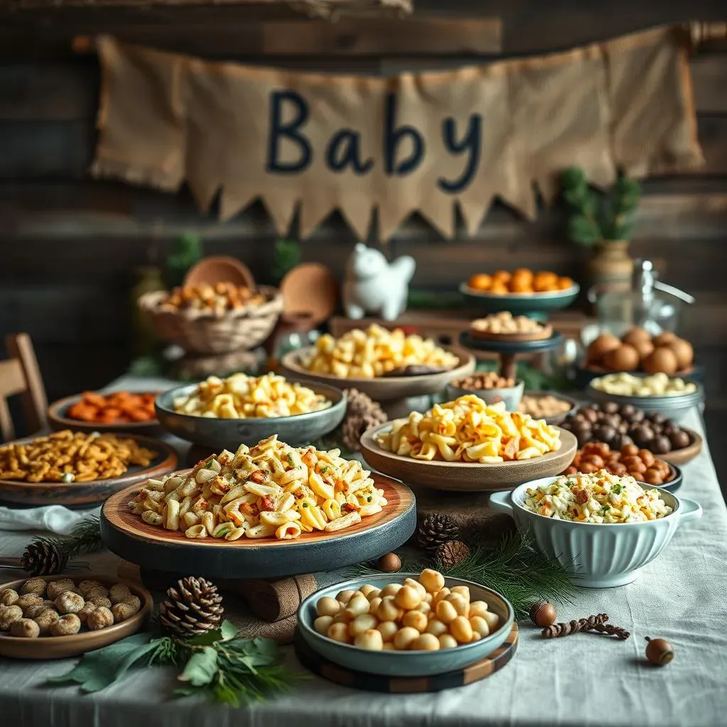 Rustic Baby Shower Buffet Ideas:  DIY Projects and BudgetFriendly Options