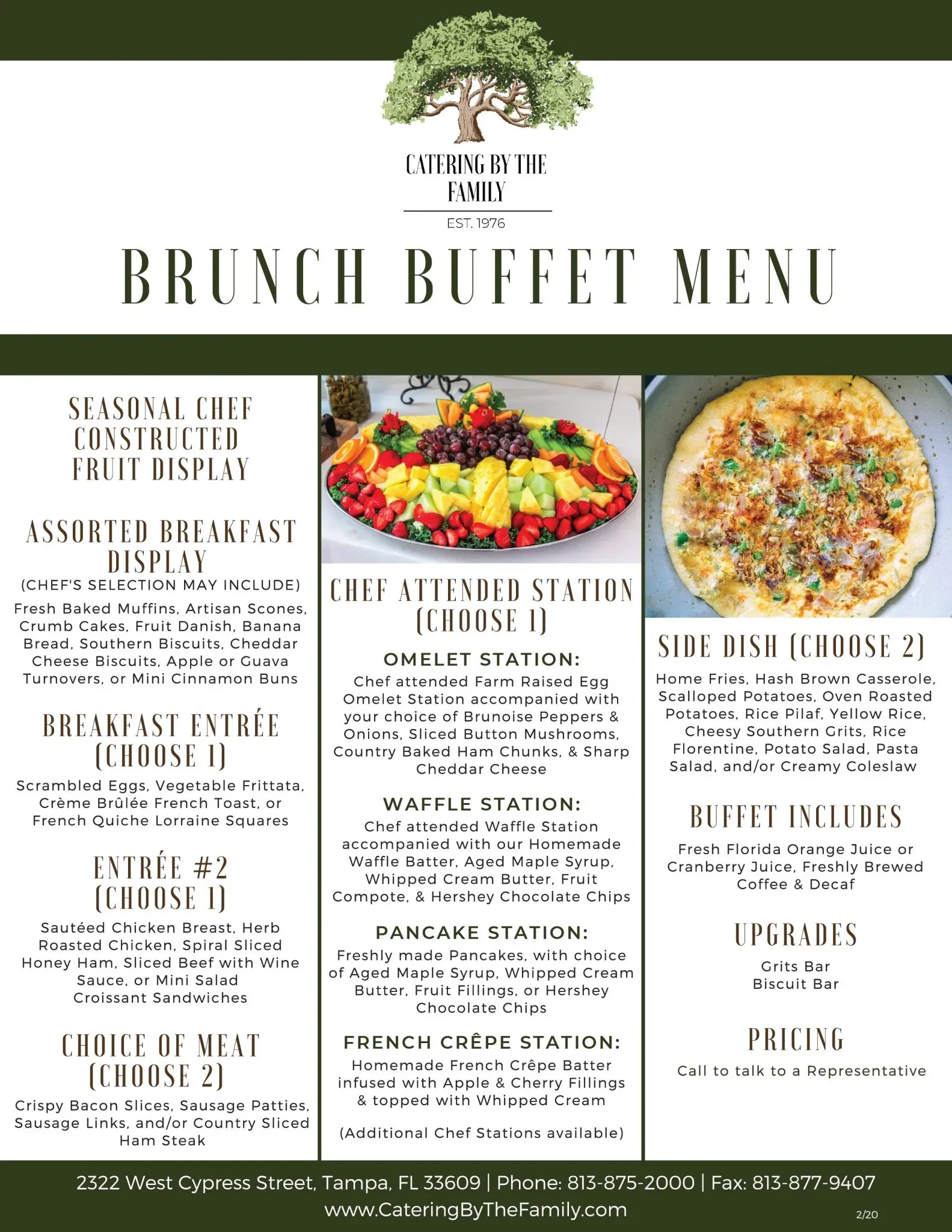 Savory Brunch Buffet Menu Items That Always Work