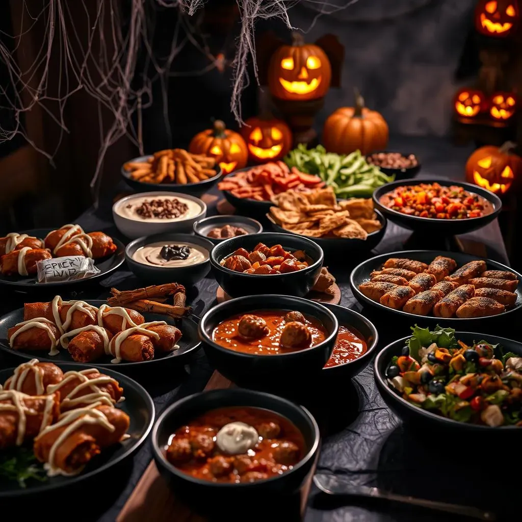 Savory Spooktaculars:  Appetizers & Main Courses