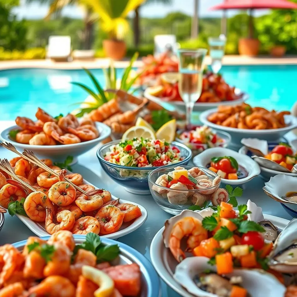 Seafood Stars: MustHave Dishes for Your Pool Party Buffet